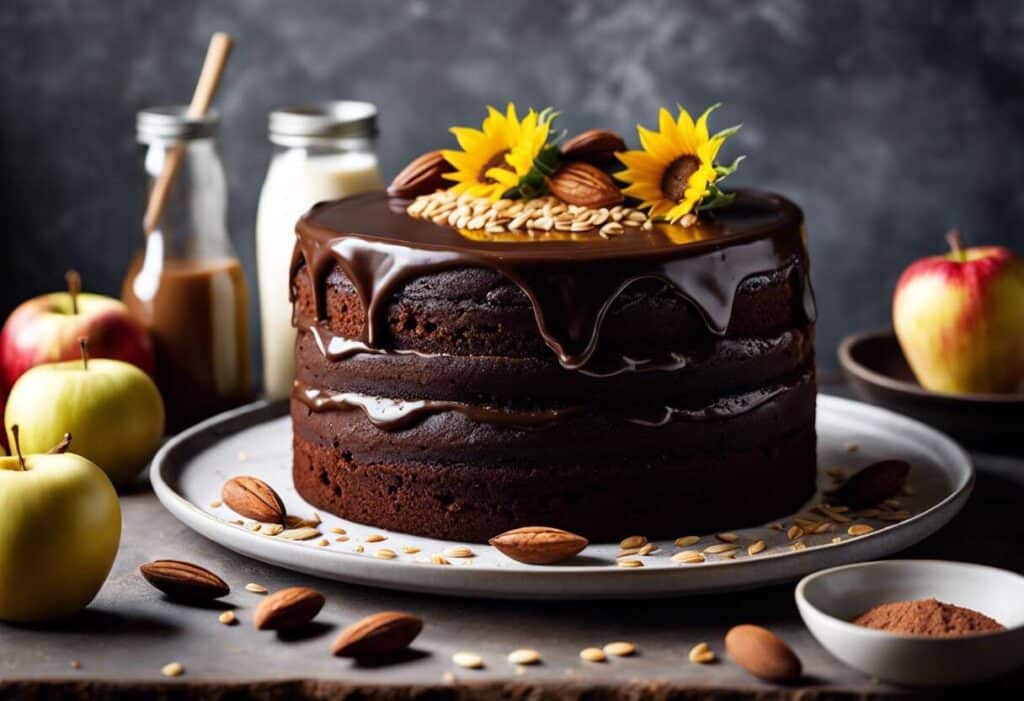 Gâteau vegan tout chocolat : recette gourmande sans produits animaux