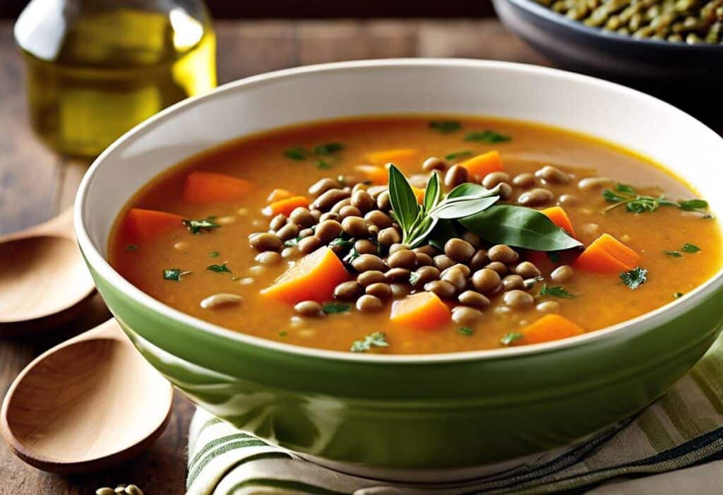Lentilles en soupe : recettes nutritives et appétissantes