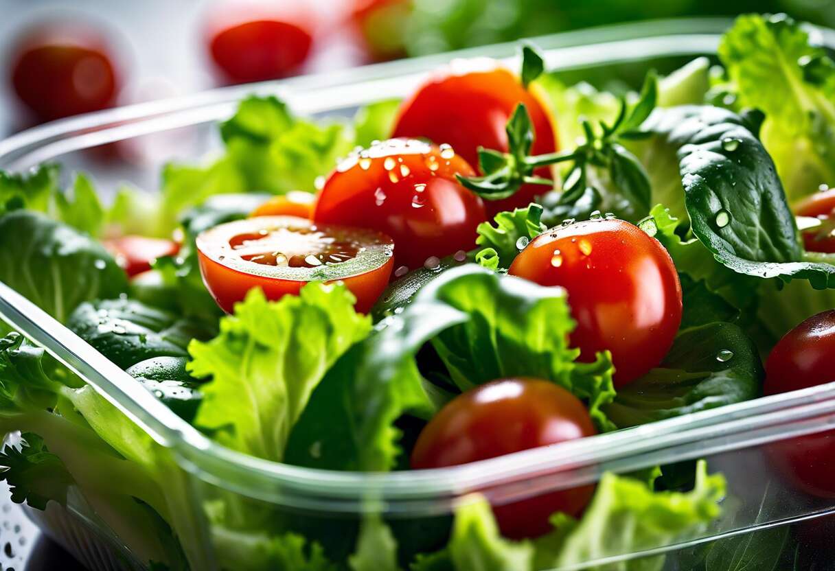 Les méthodes de conservation à adopter pour une salade croquante