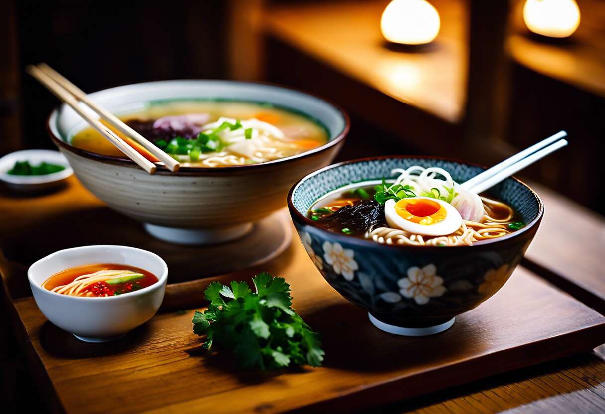 Ramen, pho, misoshiru : les incontournables soupes du japon et du vietnam