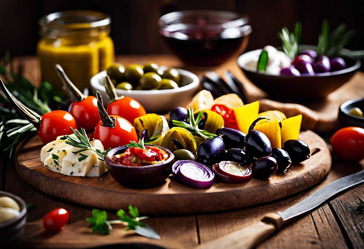 Antipasti aux légumes : la fraîcheur méditerranéenne dans votre assiette
