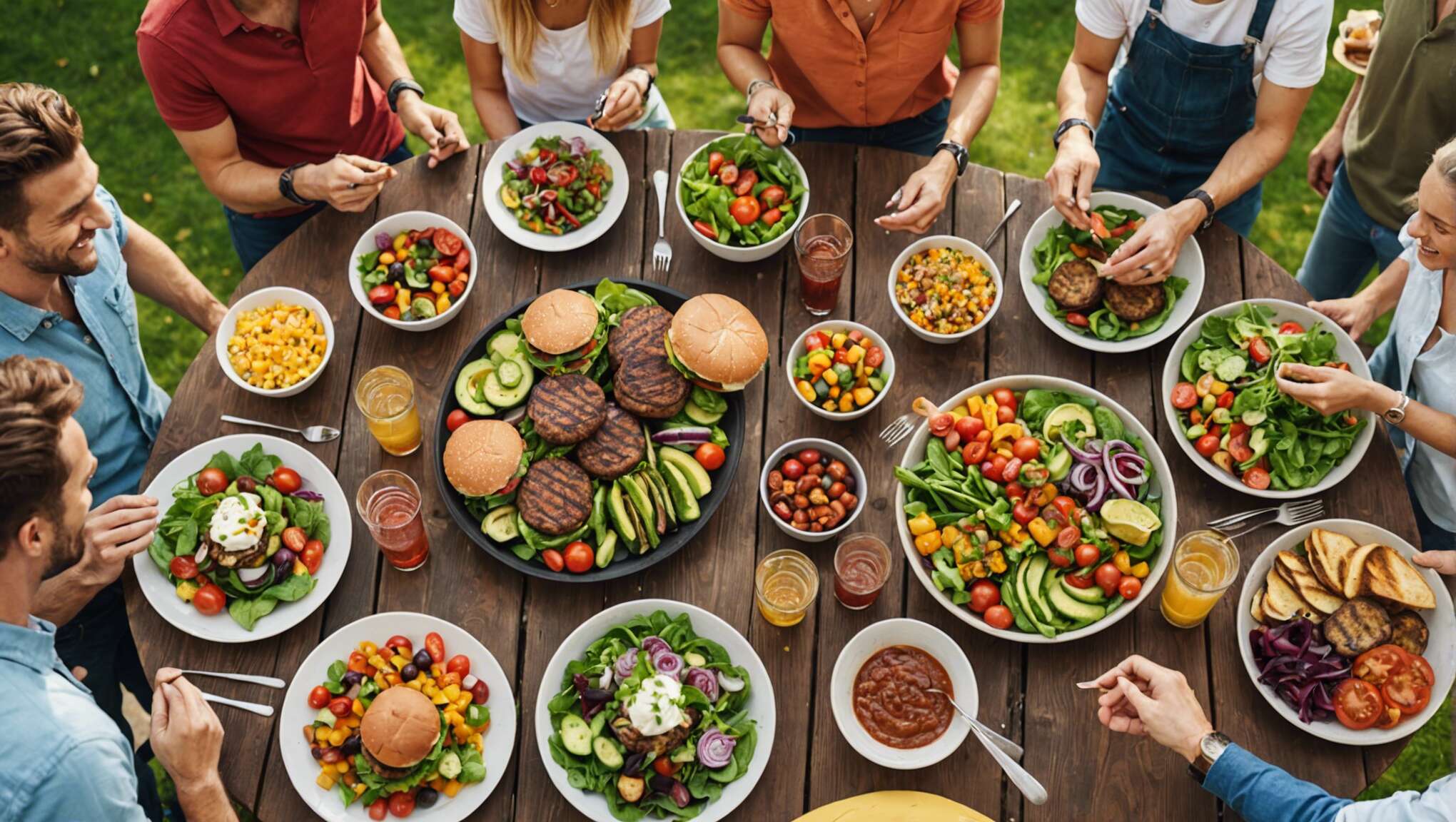 Festin sans viande : organiser un barbecue végan convivial et savoureux
