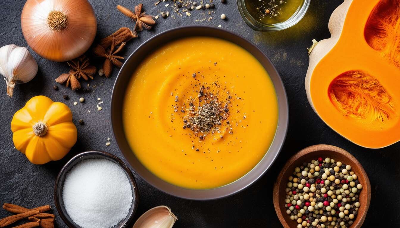 Plaisir d'automne : soupe de courge butternut réconfortante, garantie sans gluten