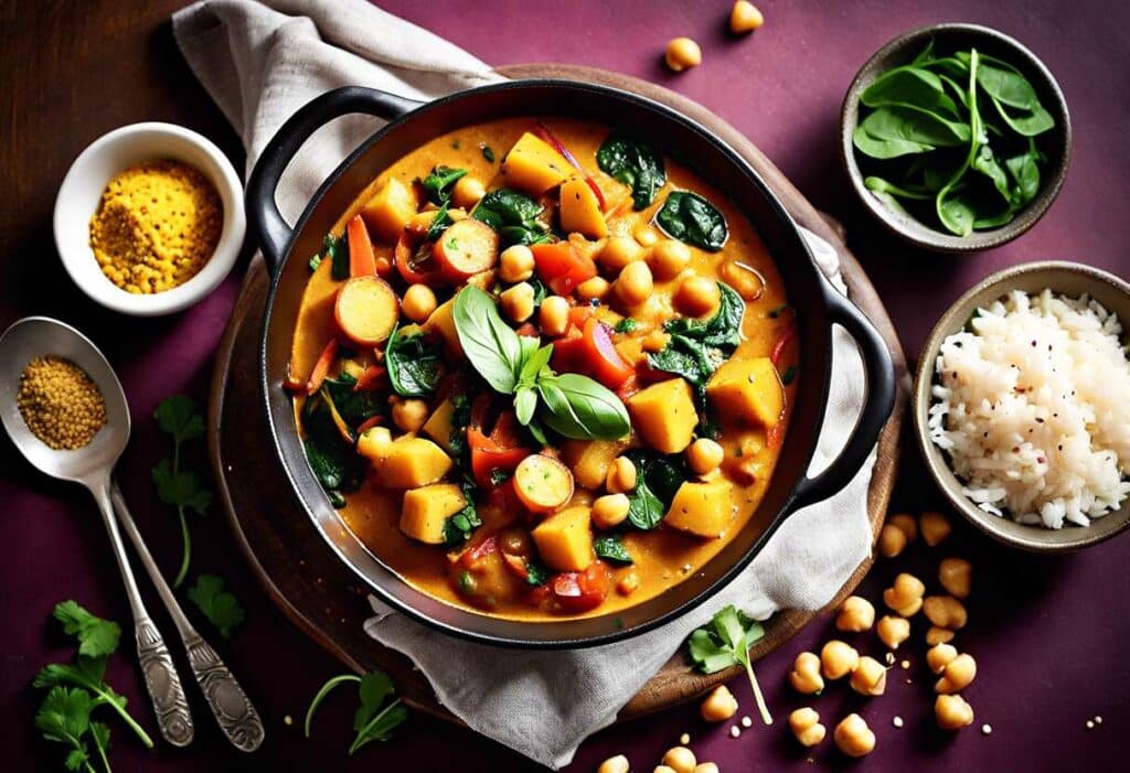 Curry végétarien : voyage gustatif en Inde