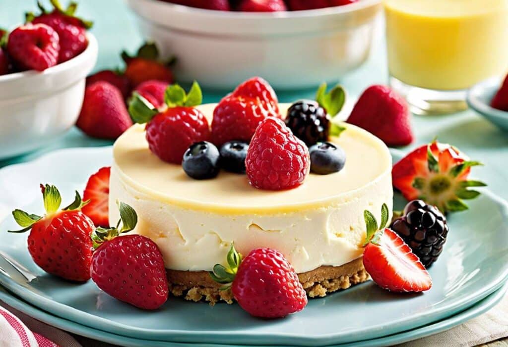 Cheesecake sans cuisson : préparation facile pour un résultat bluffant