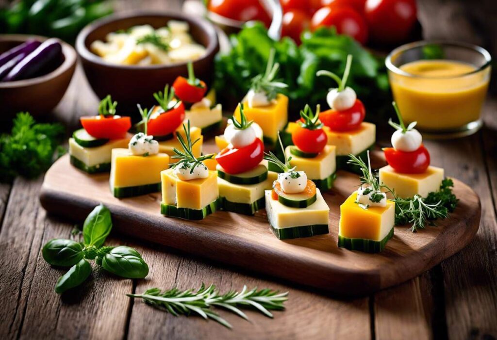 Entrées végétariennes : idées gourmandes et rapides à préparer