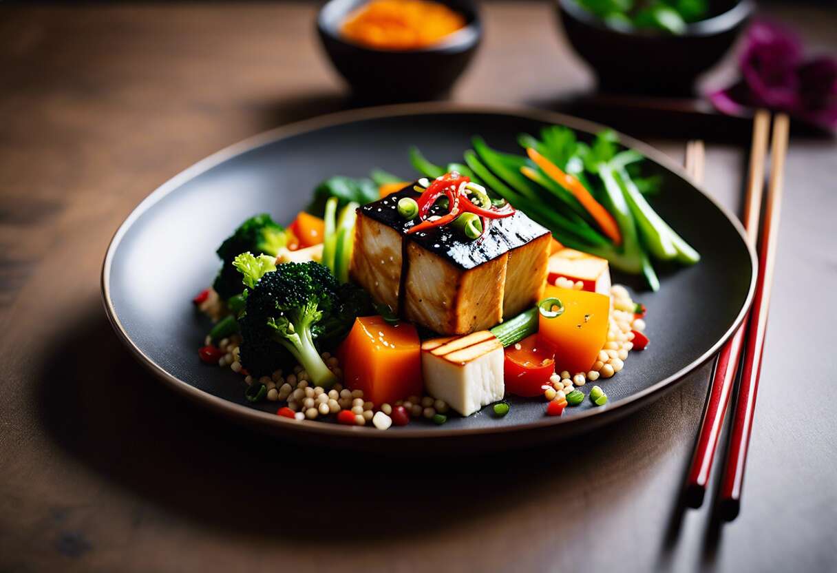 Fusion culinaire : mélanger saveurs asiatiques et principes végans