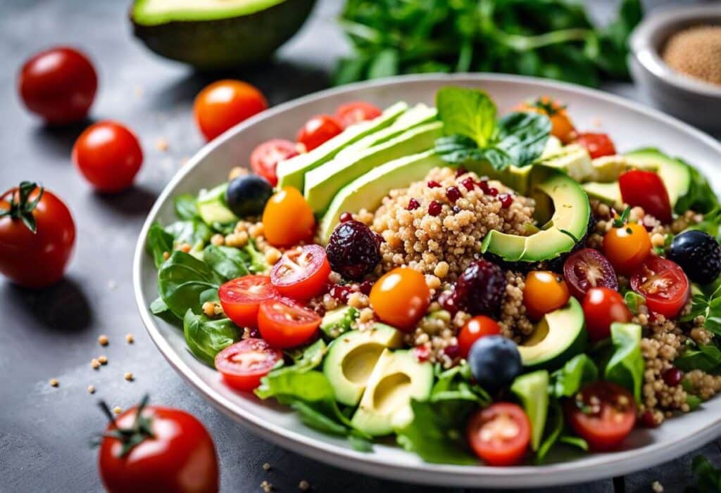 Salades vegan gourmandes : idées riches en protéines