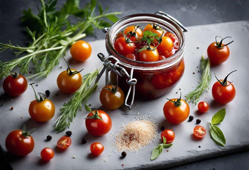 Équilibre des saveurs : maîtriser l’art du sucré-salé en confiture de tomates cerises