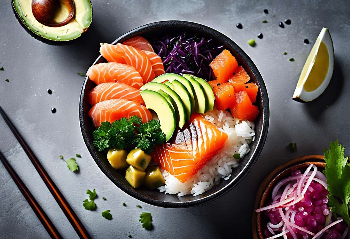 Recette de poke bowl au saumon : fraîcheur et saveurs au rendez-vous !